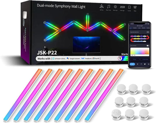 Magic RGB Light - Symphony Wall Light ( White )