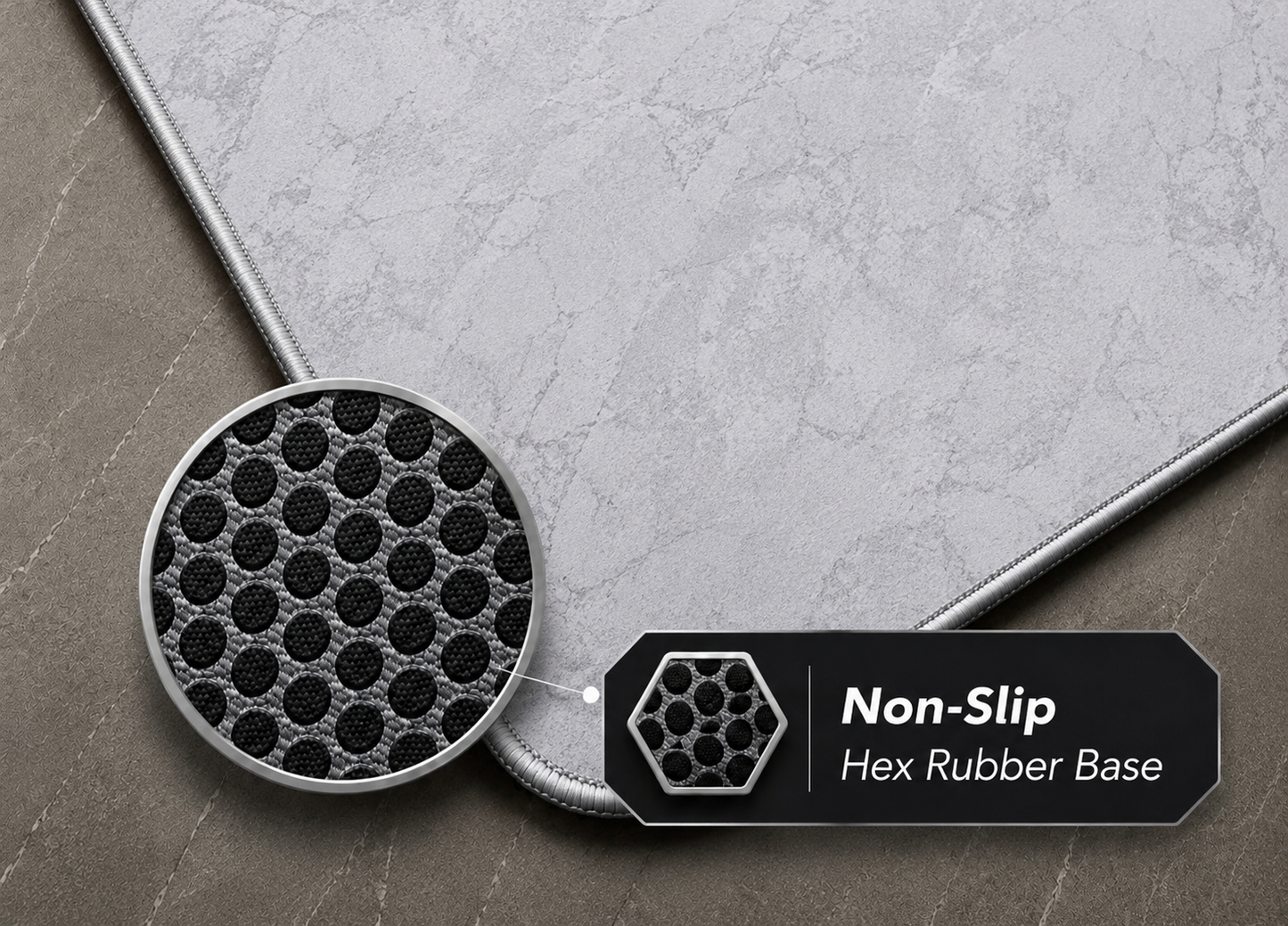 GL1TCH Mousepad ( White )